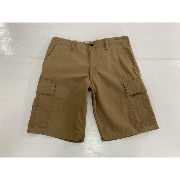 Vintage Eddie Bauer Cargo Shorts Men’s 33 Khaki Tan Bermuda Hiking Outdoor Y2K - Picture 2 of 12